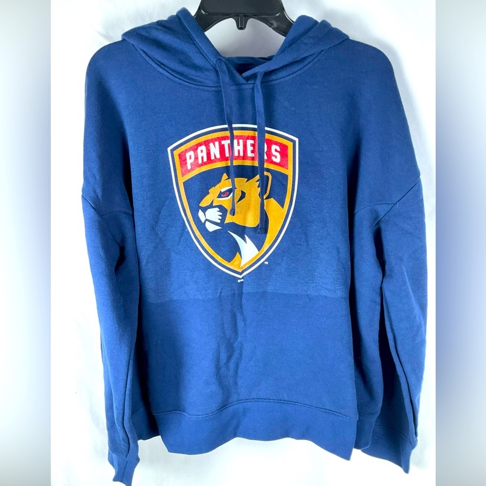 Florida Panthers  Fanatics Youth XL Blue Hoodie Drawstring NHL‎ New Without Tags